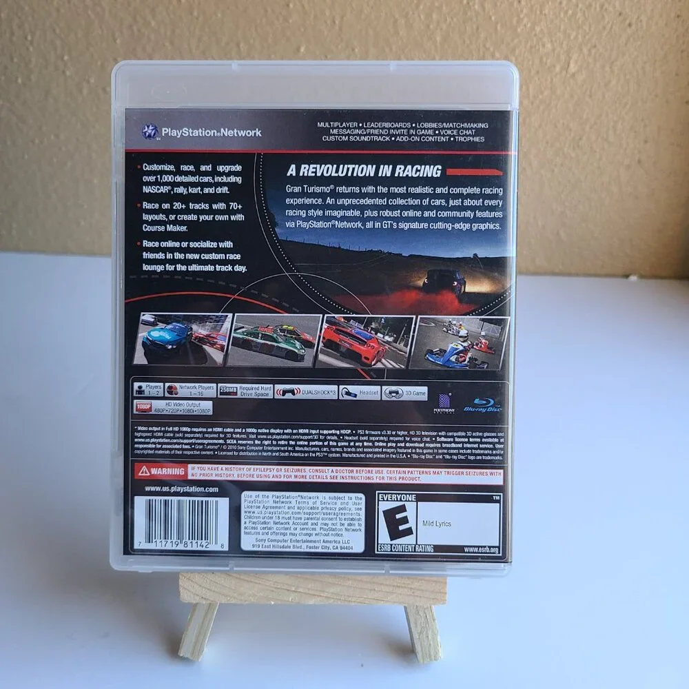 Gran Turismo 5 PS3 PlayStation 3 complete with manual video game